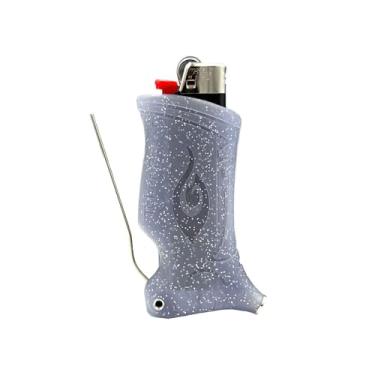 Imagem de Toker Poker - Estojo Bic Isqueiro Multiferramenta, Coleção Sparkles - Ferramenta Tudo Incluído para Camping e Outros (Transparente)