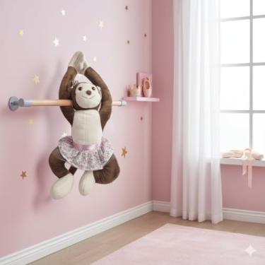 Imagem de Macaca Pietra Pendura Decoração Abraço Amor Pelúcia Grande Presente Antialérgico Brinquedo Ideal Igual A Foto Oferta Kawaii Realista Dia Das Crianças Baby Bebe Natal
