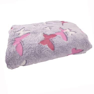 Imagem de Cobertor Manta Brilha No Escuro Mantinha Infantil Aveludado