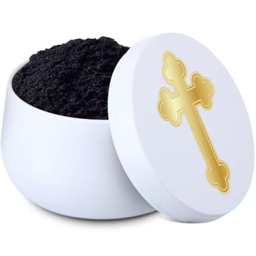 Imagem de Sliner Pequenas urnas para cinzas humanas, cremação, lembranças, metal, cristãs, religiosas, decorativas, com cruz para perda de um ente querido, mãe, pai, adulto, mulheres, homens, homens, fêmea