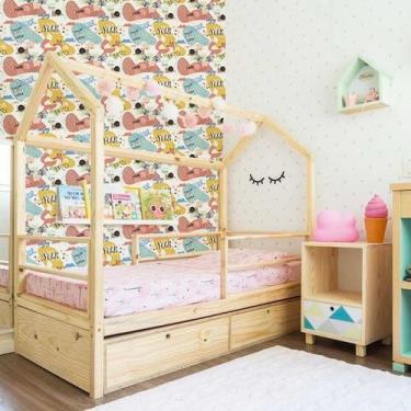 Imagem de Papel de Parede Infantil Raposinha - TACOLADO PAPEL DE PAREDE, 0,58 x 