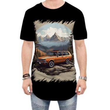 Imagem de Camiseta Longline Viagem na Floresta Retrô 8 - Kasubeck Store®, GG