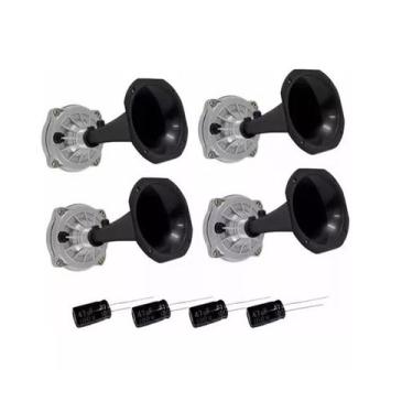 Imagem de Kit 4 Drivers Jbl D250x 100w + 4 Corneta Longa + Capacitores