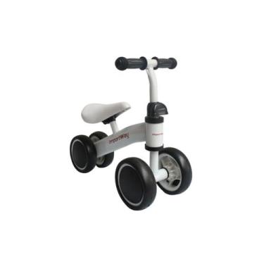 Imagem de Triciclo Balance Infantil Equilíbrio s/ Pedal Importway, Branco