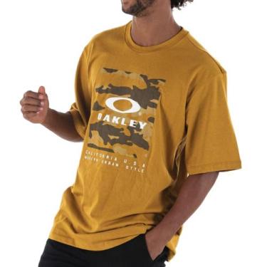 Imagem de Camiseta Oakley D.N.A Oversized Dourado