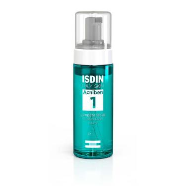 Imagem de Espuma De Limpeza Facial Isdin Oily Skin Acniben 1 Limpeza Fácil 150ml