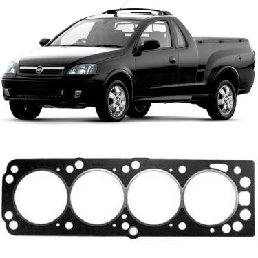 Imagem de Junta Cabeçote Motor Chevrolet Montana 1.8 2004 A 2005 Fibra