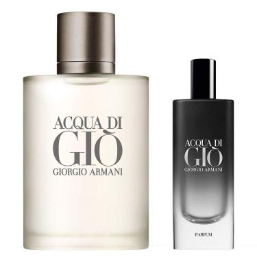 Imagem de Coffret Kit Acqua di Gio Giorgio Armani Perfume Masculino EDT Travel Size Acqua di Gio Parfum Kit-Masculino
