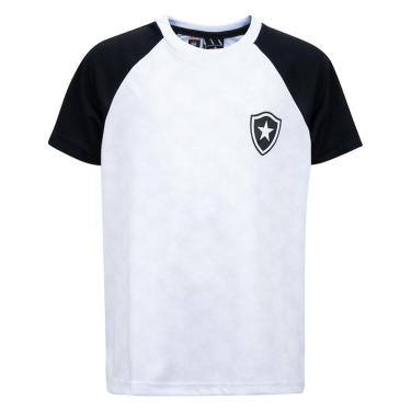 Imagem de Camiseta Braziline Skylab Botafogo Masculino - Branco e Preto-Masculino