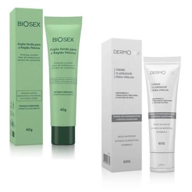Imagem de Argila E Creme Clareia Mancha Escura Da Pele Virilha E Axila - Dermose