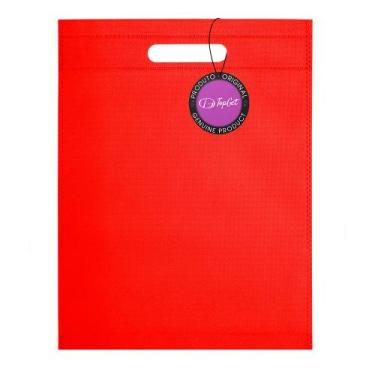 Imagem de Sacola em TNT Premium Termo Selado 25x35cm Nifty TopGet, Vermelho