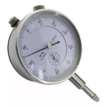 Imagem de Relógio Comparador P/base Magnetica 0 A 10 Mm 0,01mm - DA FERRAMENTAS