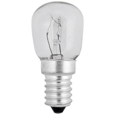 Imagem de Lâmpada Incandescente para Geladeira e Micro-ondas 15W E14 127V Clara 