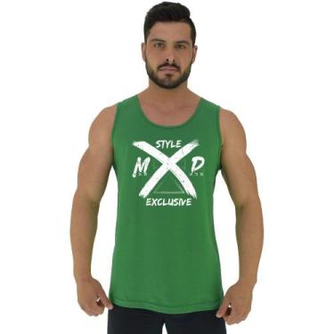 Imagem de Regata Clássica Masculina MXD Conceito Style Exclusive, G, Verde