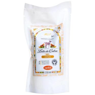 Imagem de Sabonete Líquido Leite de Cabra e Mel Refil Suavitrat 350ml