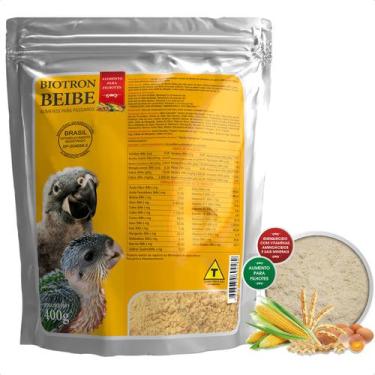 Imagem de Beibe 400g Biotron Alimento Para Criar Filhotes Pássaros E Aves Psitac