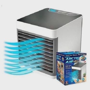 Imagem de Mini Ar Condicionado Portatil Refrigerador Climatizador 3 Velocidades Coller Pronta Entrega