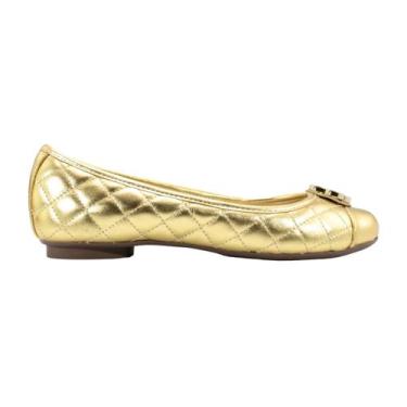 Imagem de Sapatilha Feminina Capodarte Mestico Metalizado Ouro, Om, Mestico meta