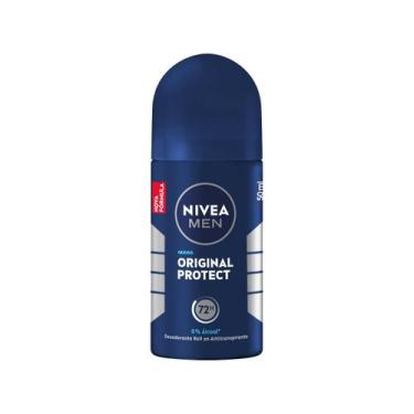 Imagem de Desodorante Antitranspirante Roll On Nivea Men Original Protect Mascul