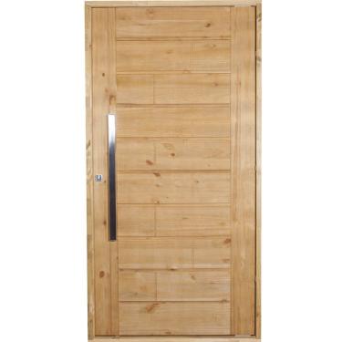 Imagem de Kit Porta de Madeira Pivotante Ekos 2,10x1,02 Esquerda