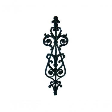 Imagem de Grade De Ferro Fundido Harpa Sacada Varanda Escada 83X26Cm