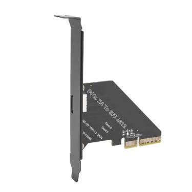 Imagem de Adaptador PCIe 4.0 x4 para Oculink SFF 8612, placa gráfica externa SFF 8611 com suporte, adaptador host para NVMe SSD GPU EGPU