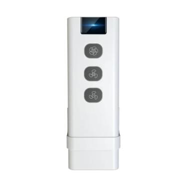 Imagem de GaoLeAve Interruptor de ventilador de teto inteligente WiFi Smart Life/Tuya App controle remoto sem fio 2/3 vias funciona com Alexa e controle remoto de óculos