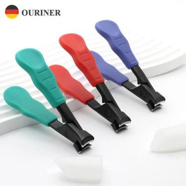 Imagem de Cortador De Unhas De Aço Inoxidável Com Borda Afiada Para Manicure E P