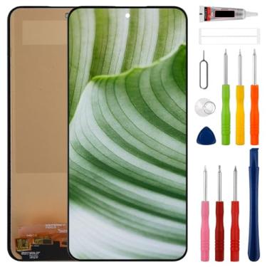 Imagem de SWARK Substituição de tela LCD TFT para Galaxy A56 5G SM-A566B, A566E, A566B/DS Tela LCD Digitalizador de Substituição com Kit de Ferramentas de Reparo Atualizado - Sem Função de Impressão Digital