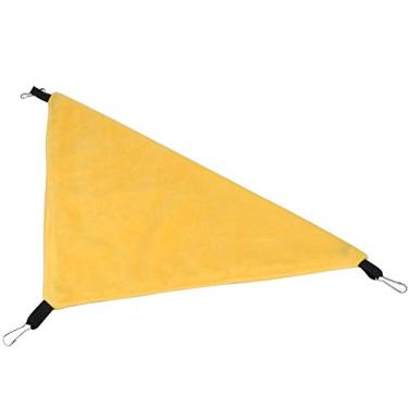 Imagem de Generic Pingente de Estimação de Animais de Estimação Basco Hamaca Triangular, Rede de Esquilo, Hamster de Esquilo (Amarelo)