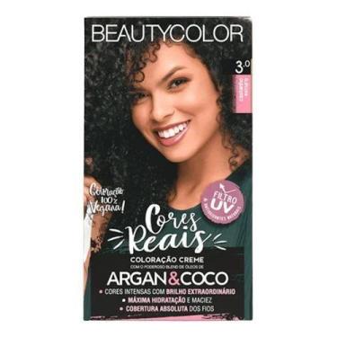 Imagem de Tintura Beautycolor Coloracao creme tom 3.0 castanho escuro