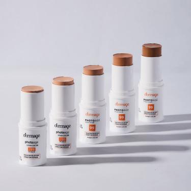 Imagem de Protetor Solar Facial Com Cobertura De Base Dermage Cor B FPS 99 12g