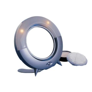 Imagem de Espelho Redondo Com Led Aumento 2X