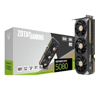 Imagem de ZOTAC Gaming GeForce RTX 5080 Solid Core OC 16GB GDDR7 Reflex 2 RTX AI DLSS4