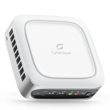 Imagem de CyberGeek Mini computadores Core i9-11900H 11ª geração (8C/16T, até 4,9GHz), Mini PC 16GB RAM 1TB PCIe SSD, desktop pequeno com DP/HD/Type-C, 6 portas USB, LAN dupla, Wi-Fi 6, BT5.2 para PC de jogos