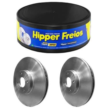 Imagem de Par Disco Freio Dianteiro Ventilado HF18J