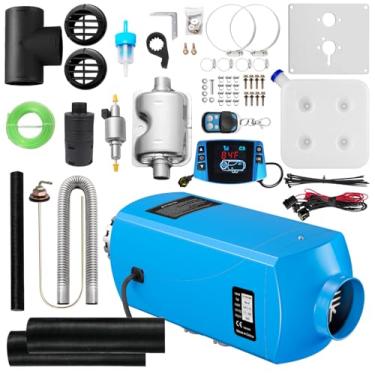 Imagem de VOYOCHT Aquecedor a diesel 5KW, caixa de alumínio, aquecedor a diesel de 12 V, aquecimento rápido, aquecedor de estacionamento a diesel com monitor LCD e controle remoto para caminhões, trailers