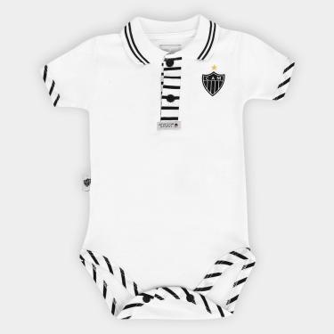Imagem de Body Bebê Atlético Mineiro Polo Suedine-Masculino