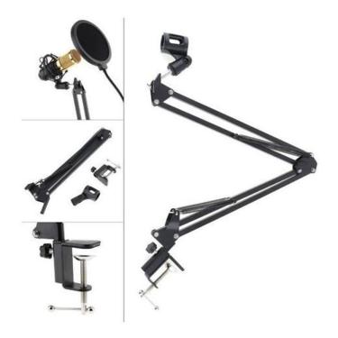 Imagem de Braço Suporte Celular Mesa Grava Remax Articulada E