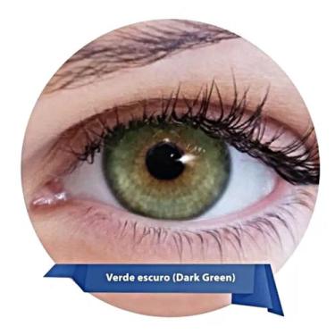 Imagem de Lentes de Contato Lunare Anual Sem Grau com Renu - Bausch & Lomb, VERD