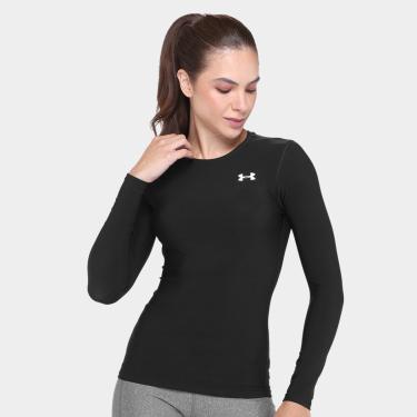 Imagem de Camiseta Under Armour Compressão Manga Longa Feminina-Feminino