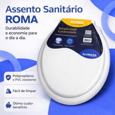 Imagem de Assento Sanitário Confortável Oval Tampa de Privada De Vaso Universal 