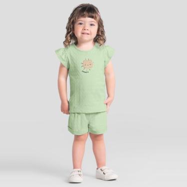 Imagem de Conjunto infantil menina de ursinho Brandili-Feminino