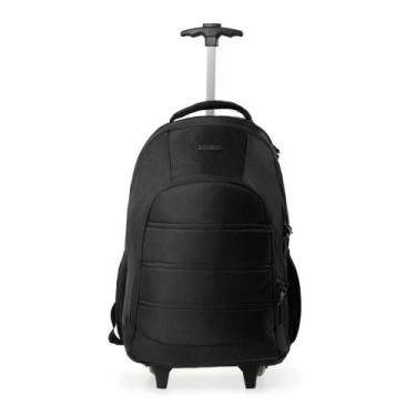 Imagem de Mochila Masculina Executiva Rodas Notebook City Safe Preta - Bagaggio,