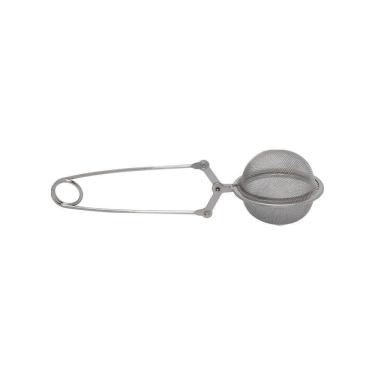 Imagem de Infusor para Chá em Inox para Preparar Bebidas Quentes Prata Mimo Style
