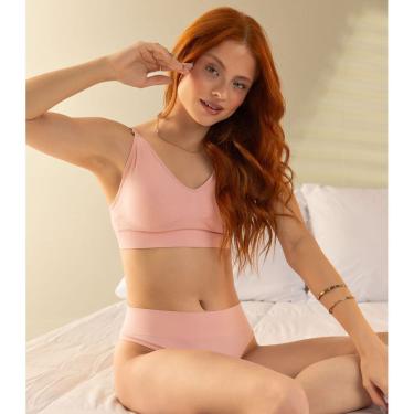 Imagem de Top Alça Fina Com Bojo Removível Basic Pro Rosa