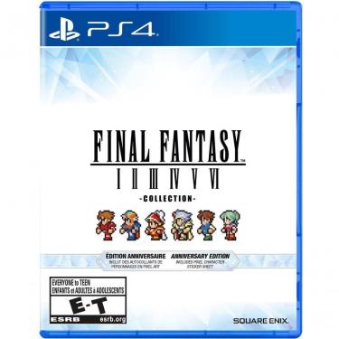 Imagem de Jogo Square Enix Inc Final Fantasy I-VI Collection Anniversary Edition Playstation 4 Gráficos de Pixel 2D Atualizados