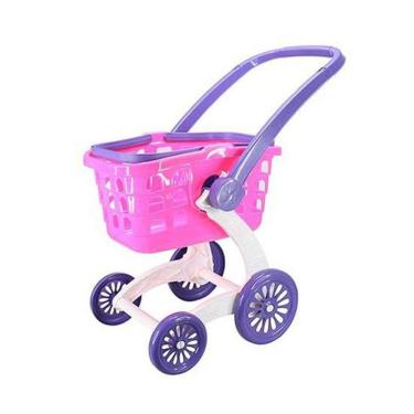 Imagem de Carrinho De Supermercado Infantil Confort Baby - Samba Toys