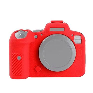 Imagem de HONGYAN capa da câmera Litchi Texure Soft Silicone Case para Canon Eos R6 acessórios para câmera