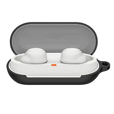 Imagem de Capa protetora de silicone portátil para fone de ouvido Sony WF C500